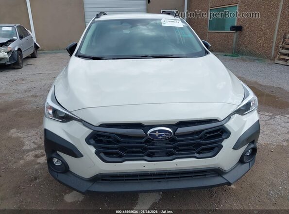 JF2GUADC3R8336304 2024 SUBARU CROSSTREK White Սալոնի հետևի տեսք