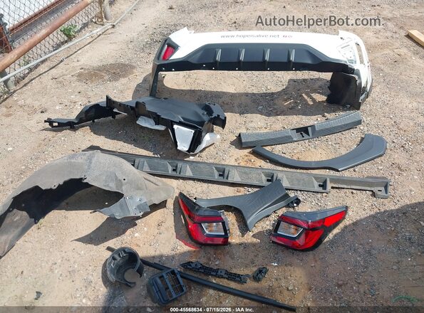 JF2GUADC3R8336304 2024 SUBARU CROSSTREK White Սարքավորումների վահանակի տեսք