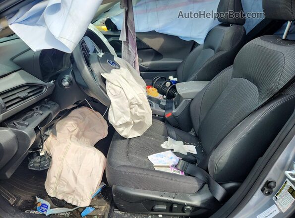 JF2GUADC3R8339672 2024 SUBARU CROSSTREK Серый Вид салона спереди