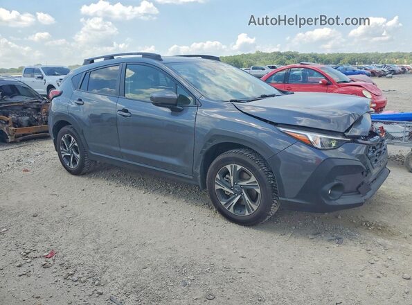 JF2GUADC3RH254735 2024 SUBARU CROSSTREK Gray Delantero derecho