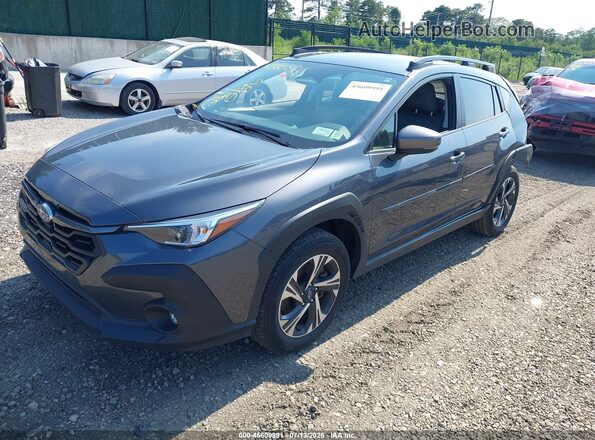 JF2GUADC3RH350963 2024 SUBARU CROSSTREK Gray Vista tres cuartos delantera izquierda