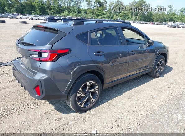 JF2GUADC3RH350963 2024 SUBARU CROSSTREK Gray Trasero derecho