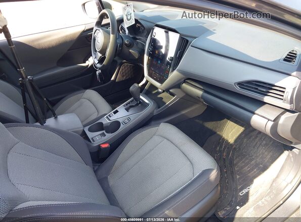 JF2GUADC3RH350963 2024 SUBARU CROSSTREK Gray Vista interior delantera