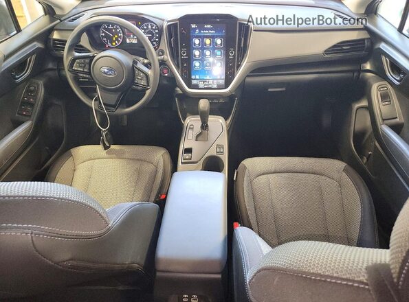 JF2GUADC3RH856440 2024 SUBARU CROSSTREK Gray Widok deski rozdzielczej