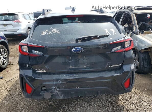 JF2GUADC3RH860519 2024 SUBARU CROSSTREK Black Rear view