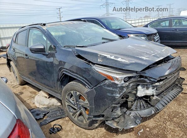 JF2GUADC3RH860519 2024 SUBARU CROSSTREK Black Front right