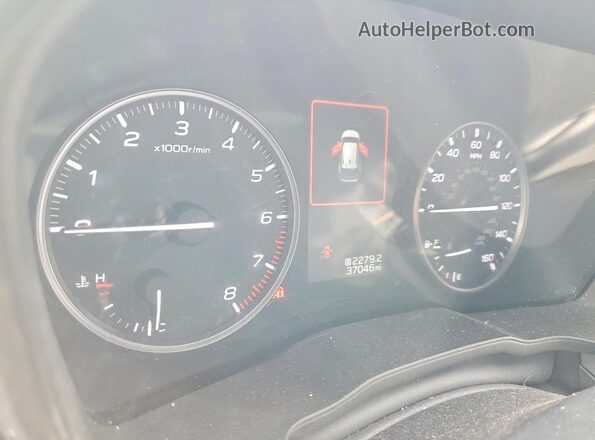JF2GUADC3RH860519 2024 SUBARU CROSSTREK Black Instrument cluster view