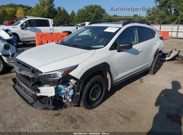 JF2GUADC3RH905975 2024 SUBARU CROSSTREK Белый Передняя левая четверть