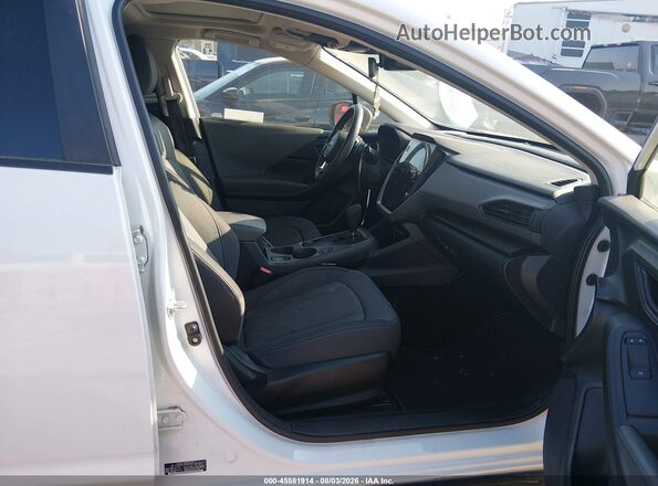 JF2GUADC3RH905975 2024 SUBARU CROSSTREK Белый Вид салона спереди