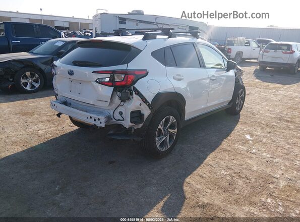 JF2GUADC3RH905975 2024 SUBARU CROSSTREK Белый Задняя правая четверть