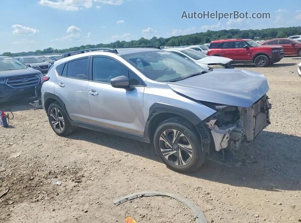 JF2GUADC4R8250662 2024 SUBARU CROSSTREK Silver Delantero derecho