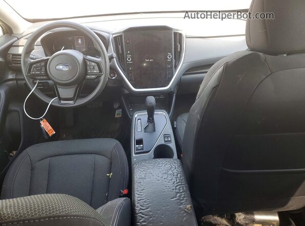 JF2GUADC4R8250662 2024 SUBARU CROSSTREK Silver Vista del salpicadero