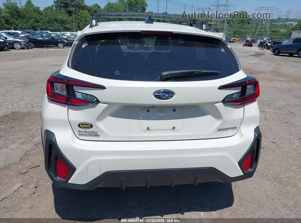 JF2GUADC4R8285511 2024 SUBARU CROSSTREK White 