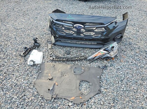 JF2GUADC4R8295469 2024 SUBARU CROSSTREK Black Widok naklejki z numerem VIN