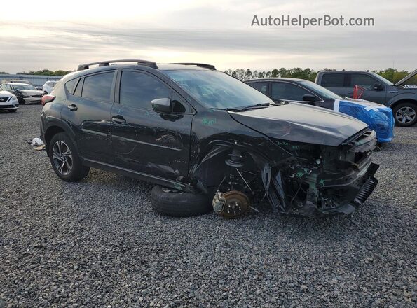 JF2GUADC4R8295469 2024 SUBARU CROSSTREK Black Przód prawy