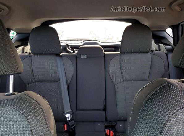 JF2GUADC4R8295469 2024 SUBARU CROSSTREK Black Widok tylnych siedzeń