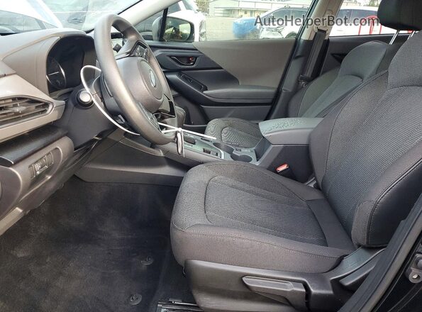 JF2GUADC4R8295469 2024 SUBARU CROSSTREK Black Widok wnętrza z przodu