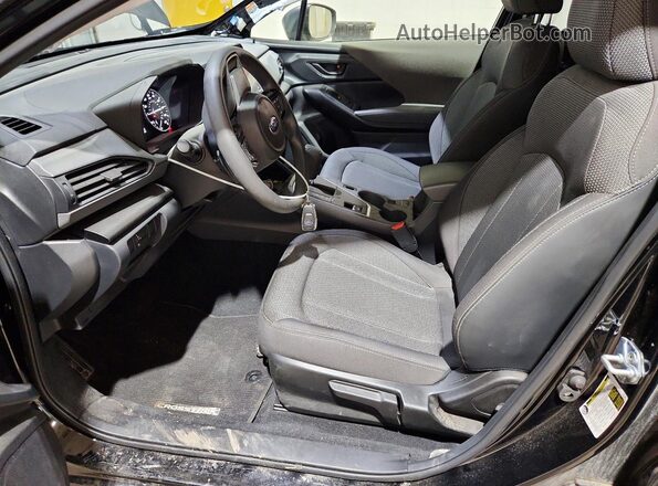 JF2GUADC4R8346453 2024 SUBARU CROSSTREK Black Вид салону спереду