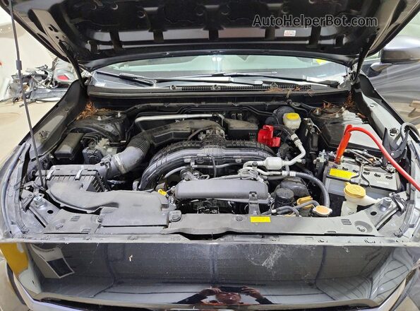 JF2GUADC4R8346453 2024 SUBARU CROSSTREK Black Вид задньої частини салону