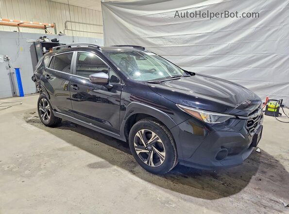 JF2GUADC4R8346453 2024 SUBARU CROSSTREK Black Передня права чверть