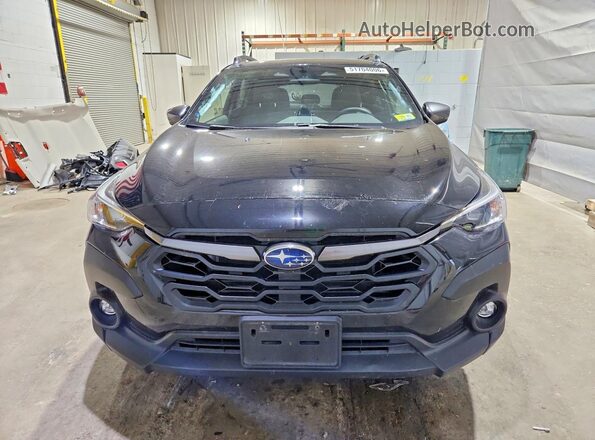 JF2GUADC4R8346453 2024 SUBARU CROSSTREK Black Вид спереду