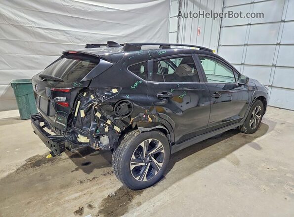 JF2GUADC4R8346453 2024 SUBARU CROSSTREK Black Задня права чверть
