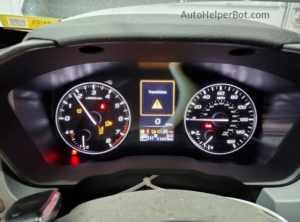JF2GUADC4R8346453 2024 SUBARU CROSSTREK Black Вид щитка приладів