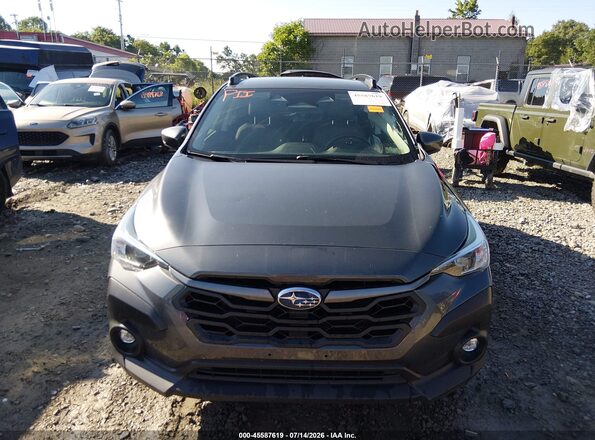 JF2GUADC4R8349594 2024 SUBARU CROSSTREK Gray ხელსაწყოთა პანელის ხედი