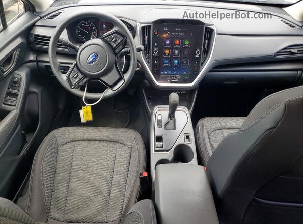 JF2GUADC4R8863378 2024 SUBARU CROSSTREK White Dashboard view