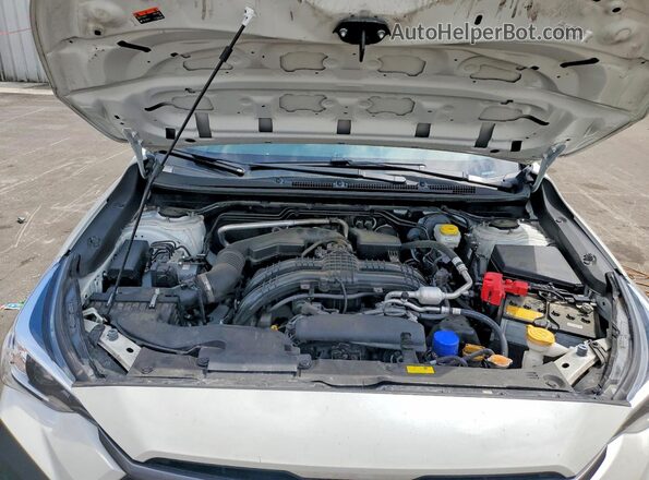 JF2GUADC4R8863378 2024 SUBARU CROSSTREK White Engine compartment view