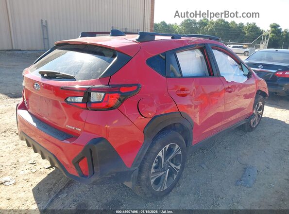 JF2GUADC4R8865809 2024 SUBARU CROSSTREK Red უკანა მარჯვენა