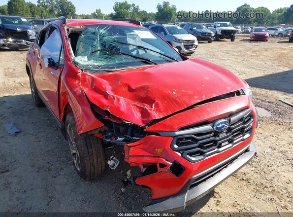 JF2GUADC4R8865809 2024 SUBARU CROSSTREK Red წინა ხედი