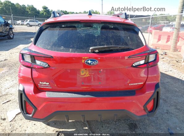 JF2GUADC4R8865809 2024 SUBARU CROSSTREK Red 