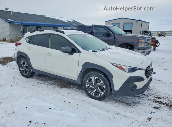 JF2GUADC4RH240973 2024 SUBARU CROSSTREK White Przód prawy