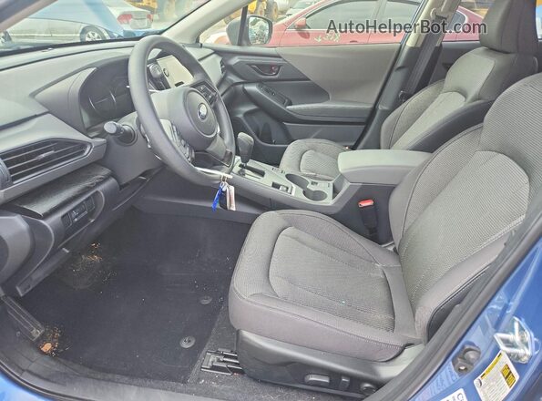 JF2GUADC4RH260401 2024 SUBARU CROSSTREK Blue წინა სალონის ხედი