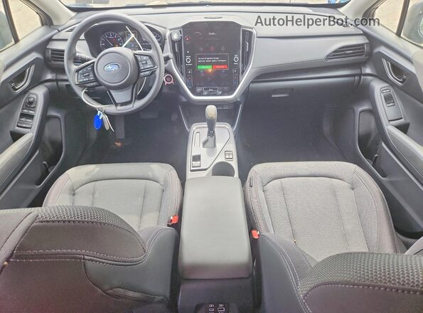 JF2GUADC4RH260401 2024 SUBARU CROSSTREK Blue წინა პანელის ხედი
