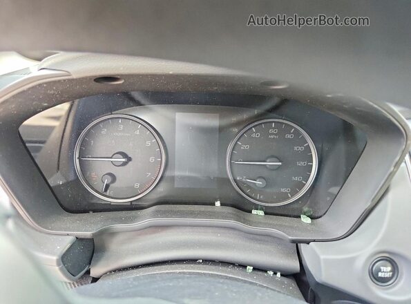 JF2GUADC4RH360286 2024 SUBARU CROSSTREK Gray Instrument cluster view