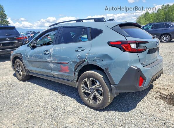 JF2GUADC4RH360286 2024 SUBARU CROSSTREK Gray Rear left