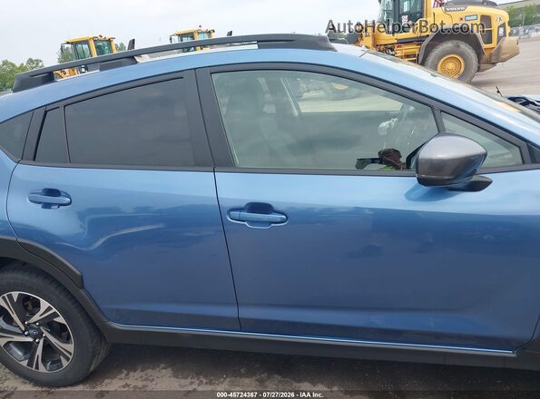 JF2GUADC4RH373247 2024 SUBARU CROSSTREK Blue უკანა სალონის ხედი