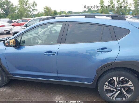 JF2GUADC4RH373247 2024 SUBARU CROSSTREK Blue სალონის 360-გრადუსიანი ხედი