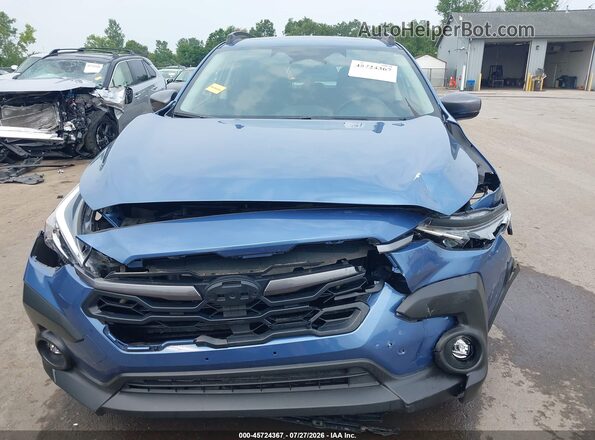 JF2GUADC4RH373247 2024 SUBARU CROSSTREK Blue ხელსაწყოთა პანელის ხედი