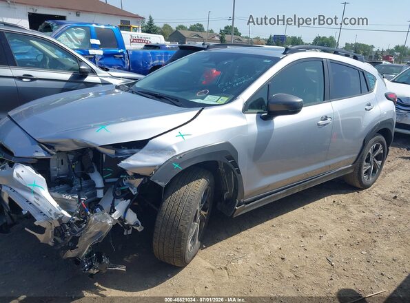 JF2GUADC4RH892430 2024 SUBARU CROSSTREK Silver Przód lewy
