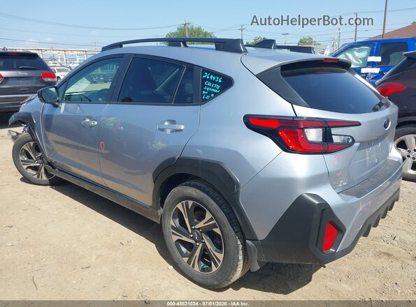 JF2GUADC4RH892430 2024 SUBARU CROSSTREK Silver Tył lewy