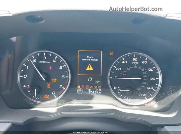 JF2GUADC4RH892430 2024 SUBARU CROSSTREK Silver Widok tylnych siedzeń