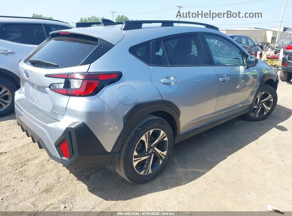 JF2GUADC4RH892430 2024 SUBARU CROSSTREK Silver Tył prawy