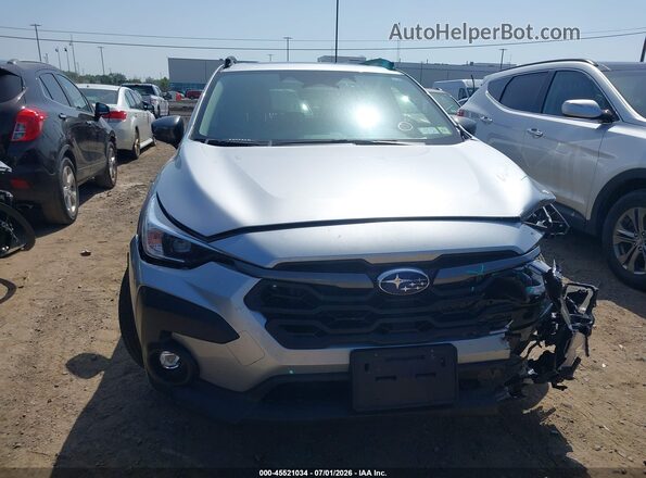 JF2GUADC4RH892430 2024 SUBARU CROSSTREK Silver 