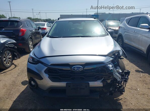 JF2GUADC4RH892430 2024 SUBARU CROSSTREK Silver Widok wnętrza z tyłu