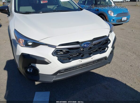 JF2GUADC4RH914135 2024 SUBARU CROSSTREK White Widok z przodu