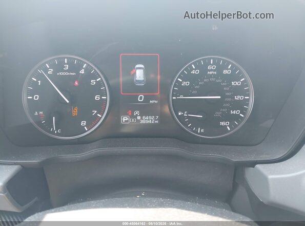 JF2GUADC5R8226662 2024 SUBARU CROSSTREK Red Հետևի նստատեղերի տեսք