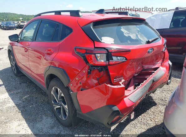 JF2GUADC5R8226662 2024 SUBARU CROSSTREK Red Հետևի ձախ